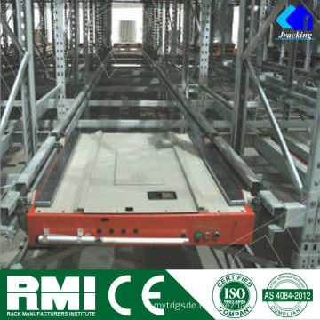 Automatic Raild Guided Retrieval Vehicle RGV Pallet Radio Shuttle Rack